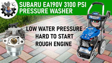 Subaru Ea V Pressure Washer Electric Start Manual