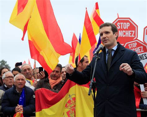 Manifestación De Pp Cs Y Vox En Madrid Para Pedir Elecciones Inmediatas