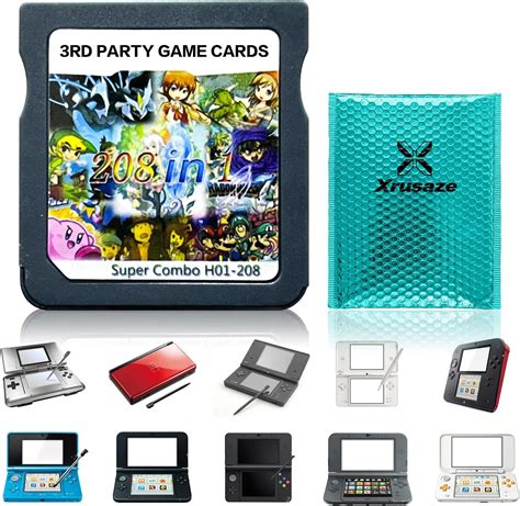 208 In 1 Game Cartridge Retro Classic DS Games Contains 208 Games