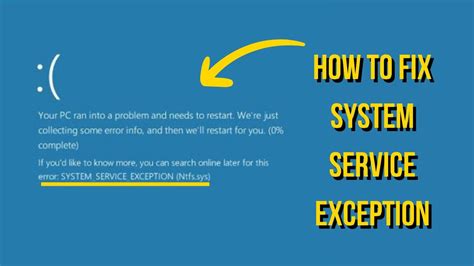 How To Fix System Service Exception Windows 10 11 YouTube