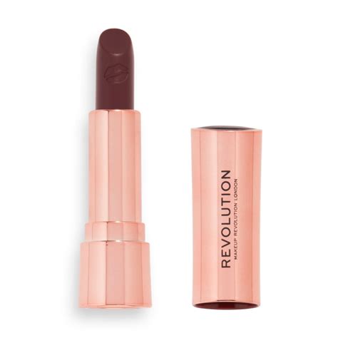 Revolution Satin Kiss Lipstick Nude матовая губная помада купить с доставкой по выгодным ценам