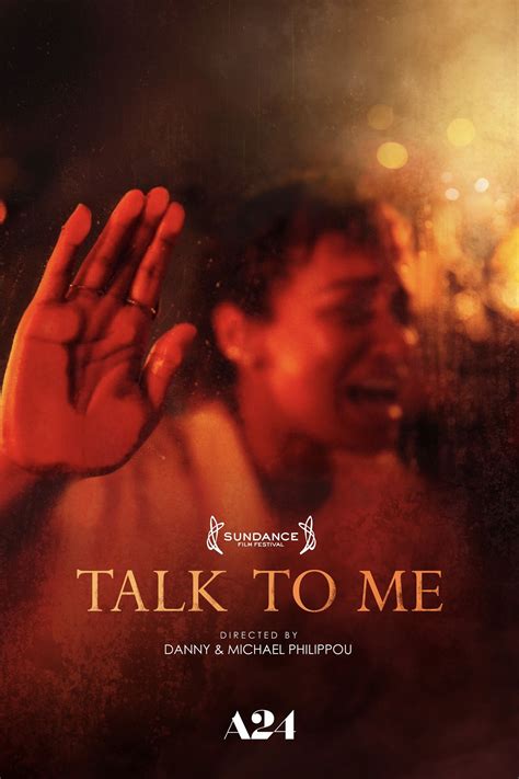 톡 투 미 (2023) - 포스터 — The Movie Database (TMDB)