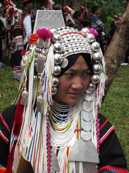 Local Fashion Traditional Costume Of The Akha People Costumes