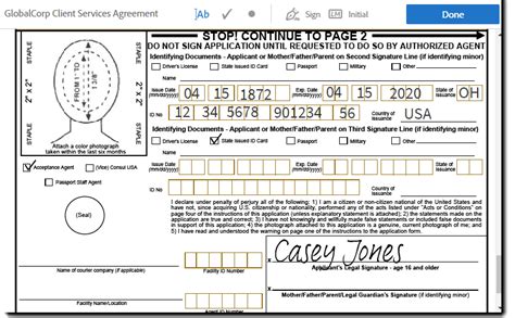 Fill and sign a document yourself