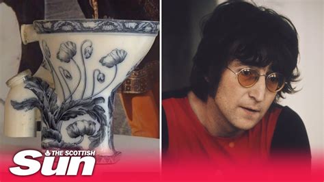 John Lennon S Toilet Goes On Display YouTube