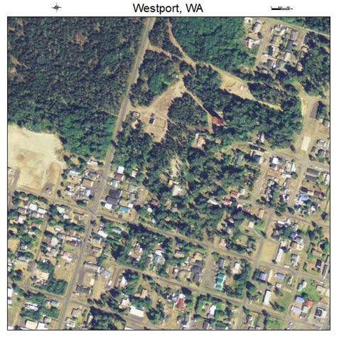 Aerial Photography Map of Westport, WA Washington