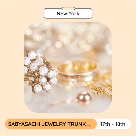 Sabyasachi Jewelry Trunk Show, New York, December 2022