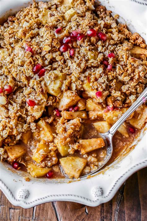 Gluten Free Apple Crisp Easy Delicious Sally S Baking Addiction