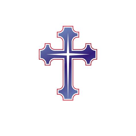 Premium Vector | Cross of christianity graphic emblem. heraldic vector ...