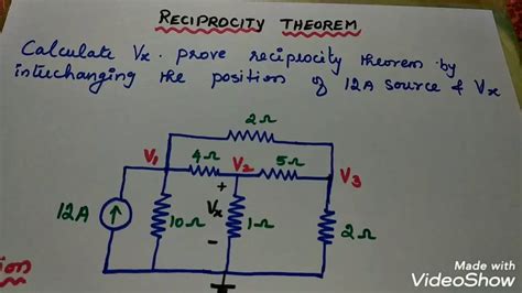 Easy Steps To Solve Reciprocity Theorem Tamil Youtube