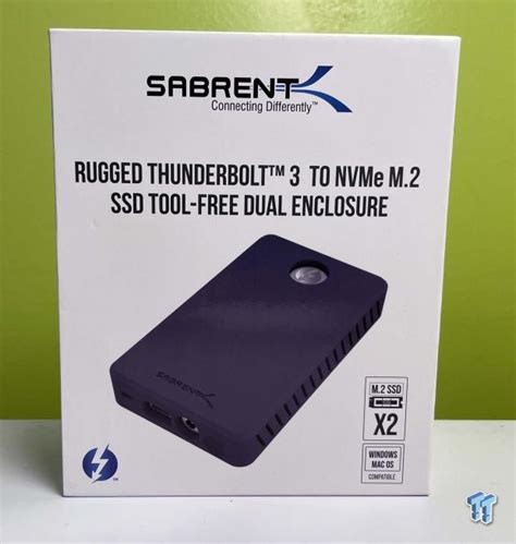 Sabrent EC-T3DN Thunderbolt 3 Dual-Drive Enclosure Review