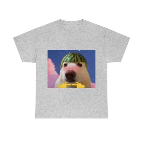 Walter Melon Dog Funny Cute Dog Meme Shirt Unisex Heavy - Etsy