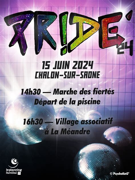 La Marche des Fiertés vous donne rendez vous le 15 juin à Chalon info