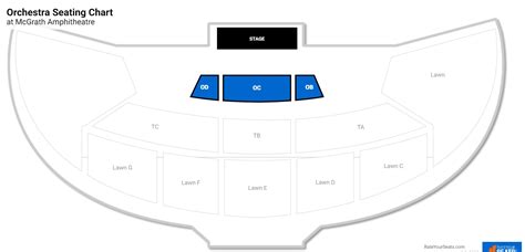 Mcgrath Amphitheatre Seating Chart