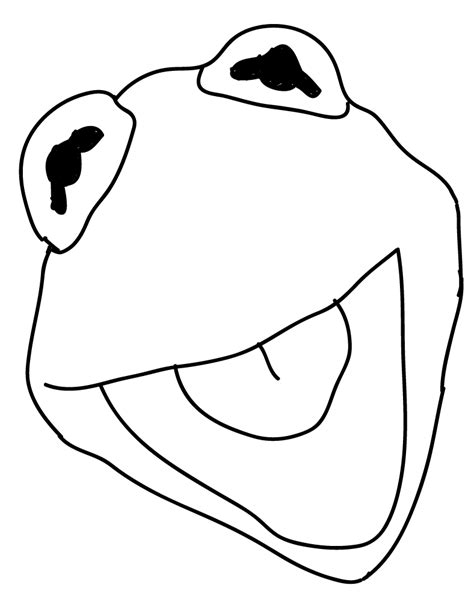 Kermit The Frog Coloring Pages - ClipArt Best