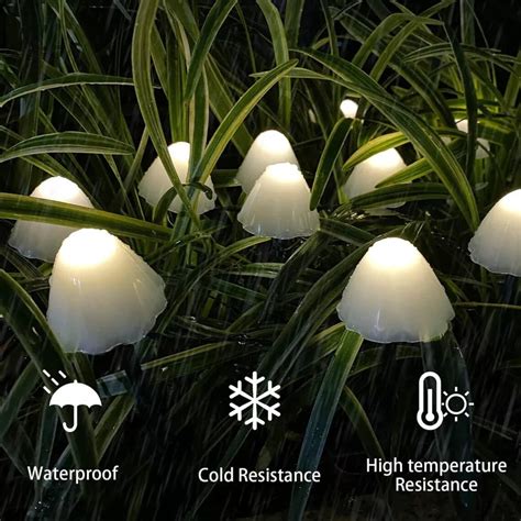 Mushroom Garden Solar Lights Garden Decor Lamps Mushroom - Etsy