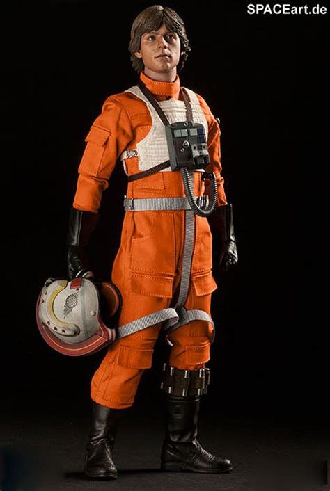 Star Wars Luke Skywalker Als Red Five X Wing Pilot Spaceart Star