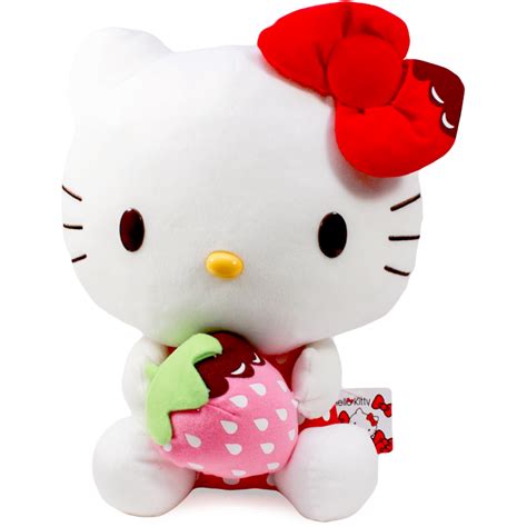 Hello Kitty Red Bow Strawberry Chocolate Plush Sj Eikoh Ebay