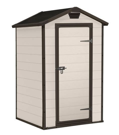 Buy Keter Manor Outdoor Plastic Garden Storage Shed Beige X Ft