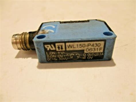 Sick Wl P Photoelectric Sensor Ebay