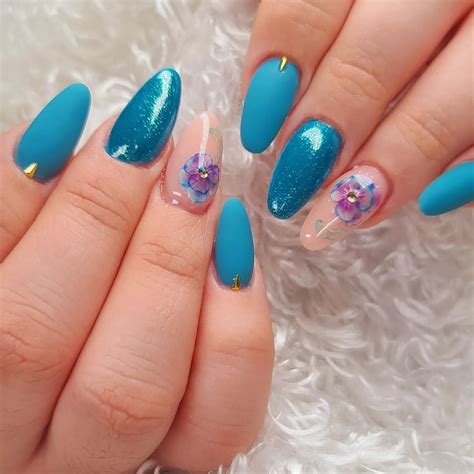 Turn Heads With These 25 Vibrant Aqua Blue Nails Nail Designs Daily