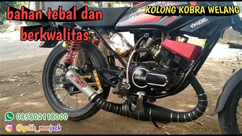 KNALPOT RACING RX KING RXK RXS Kolong Kobra Welang Suara Garing Joss