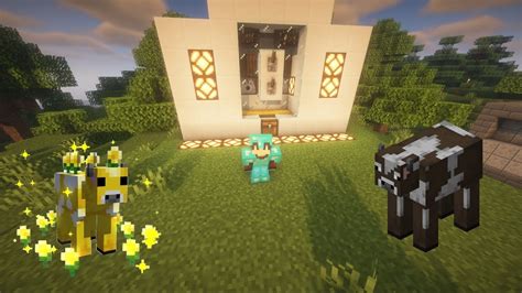 Minecraft Vanilla 24 LA FARM DI MUCCHE YouTube