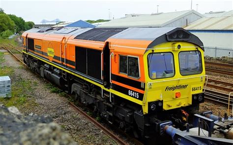 Freightliner Class 66 Orange Liveried Class 66 66415 Y… Flickr