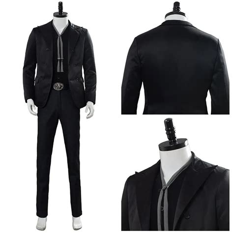 Good Omens Devil Crowley Cosplay Costume Full Suit Uniform For Adult