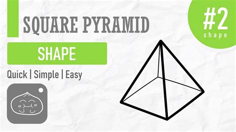 How To Draw Square Based Pyramid