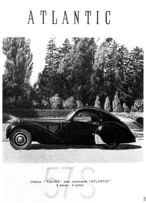 The Lost One - Bugatti Type 57S Atlantic Coupe No 57453 - Bugatti ...