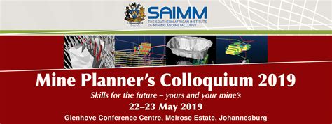 Saimm Mine Planners Colloquium Upcoming Events