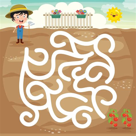 Juego Laberinto Para Ninos De 4 6 Actividades Jue 6