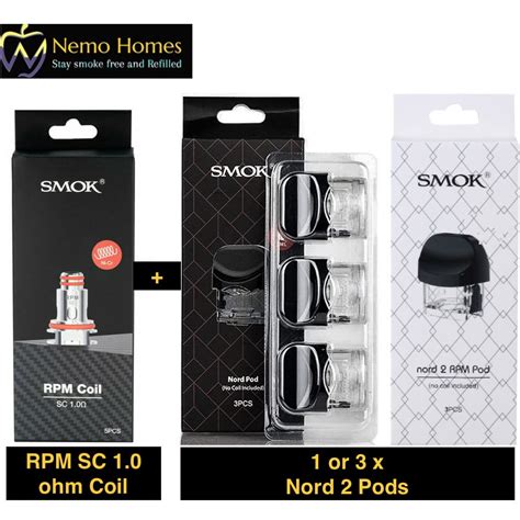 Smok NORD 2 And RPM Pod Kit Nemo Homes Vape Shop