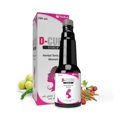 D Cure Ayurvedic Uterine Tonic Syrup With Ashwagandha Shatavari