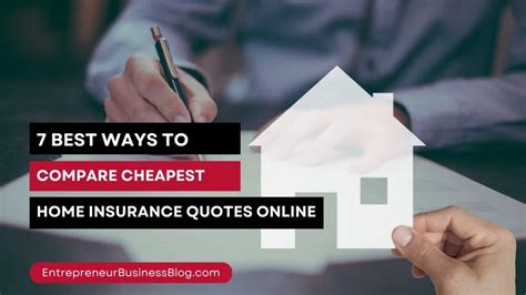 How do you compare home insurance quotes online to find the cheapest ...