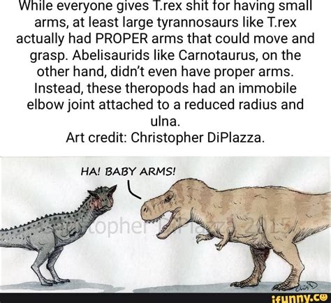 T Rex Short Arms Meme