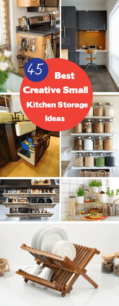 creative small kitchen storage ideas  maximize  space