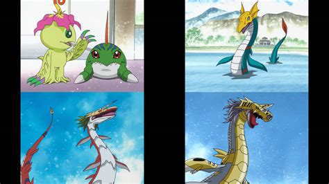 Digimon Seadramon Evolution by Mdwyer5 on DeviantArt