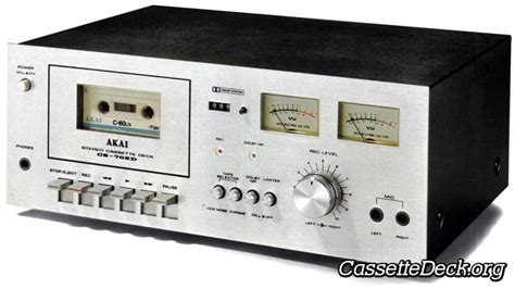 Akai CS 702D Cassette Stereo Tape Deck Manual HiFi Engine 54 OFF