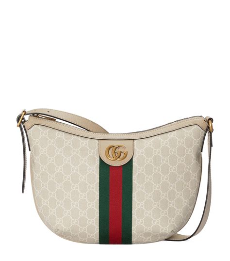 Womens Gucci White Small Ophidia Gg Shoulder Bag Harrods Uk