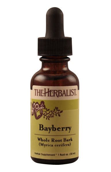 Bayberry Root Bark Liquid Extract The Herbalist