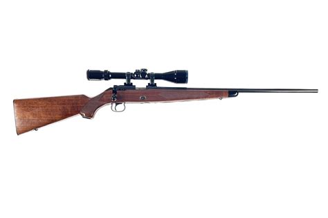 Lot WINCHESTER MODEL 52 BOLT ACTION 22LR RIFLE WITH SCOPE