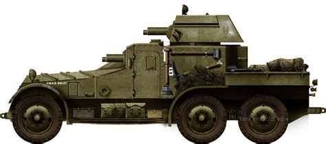 Lanchester 6x4 Armoured Car 1928