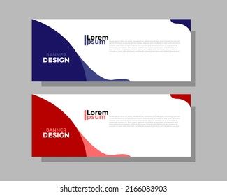 Simple Banner Design Template Suitable Use Stock Vector (Royalty Free ...