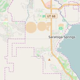 Map Of Saratoga Springs Utah - Cleopatra Turkey Map