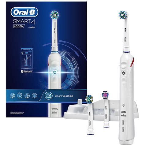 Oral B Smart 4 4000 Electric Toothbrush White Big W