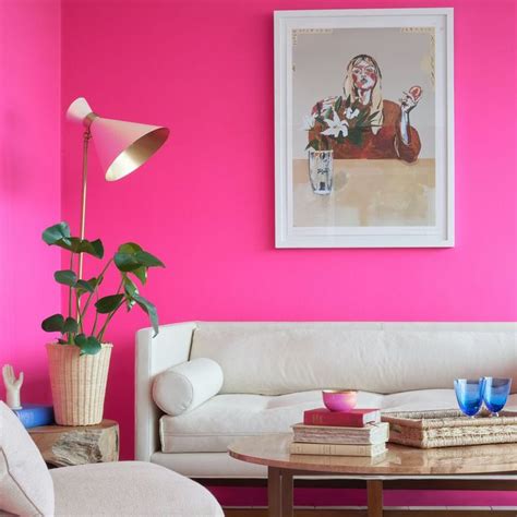 Barbiecore Inspired Hot Pink Is Mylands Colour Of The Year 2023 Hot Pink Walls Pink Painted