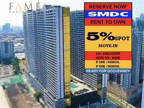 Smdc Fame Residences Condo For Sale In Mandaluyong City Edsa Condos