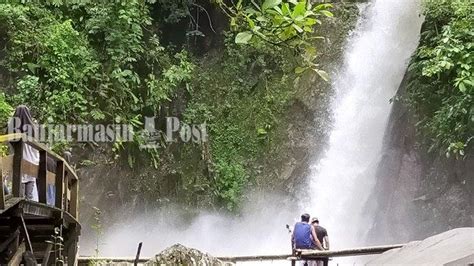 Keindahan Air Terjun Haratai Di Loksado Kabupaten Hss Kini Ada Spot